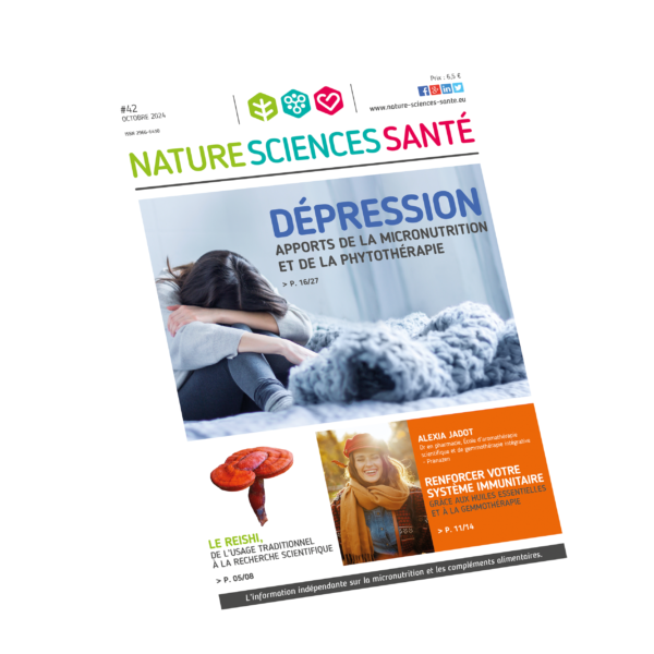 La couverture du numéro 42 du magazine Nature Sciences Santé